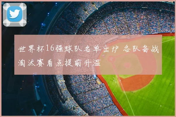 世界杯16强球队名单出炉 各队备战淘汰赛看点提前升温